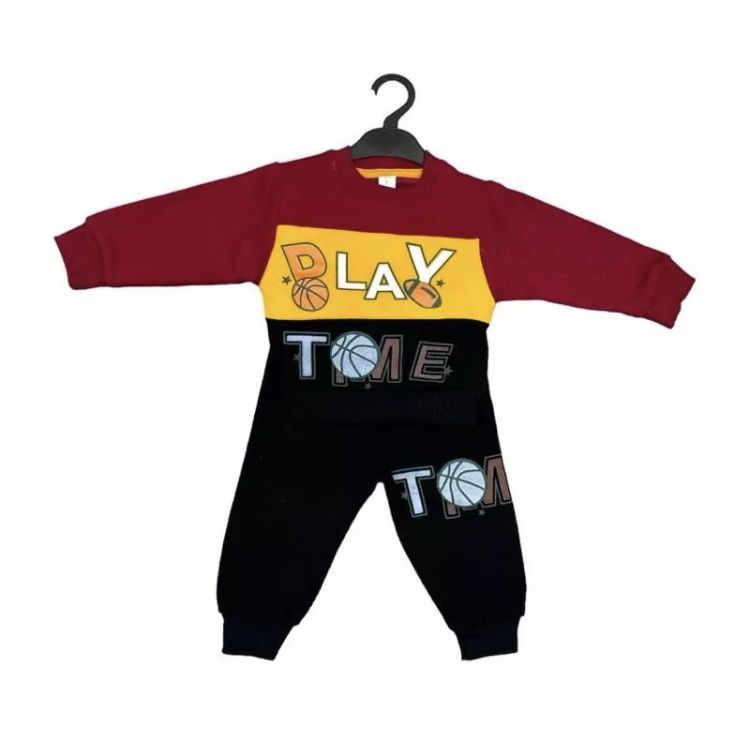 Picture of PLAYTIME BOYS TWO PIECE THERMAL FLEECY TRACKSUIT / JOGGING